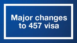 0002 - 457 visa changes